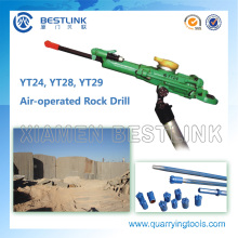 Air-Leg Yt28 Yt29 Wet Drilling Jack Hammer for Quarrying Rock